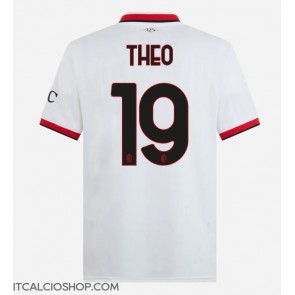 AC Milan Theo Hernandez #19 Seconda Maglia 2024-25 Manica Corta